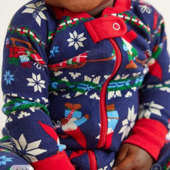 Hannah Anderson baby Christmas sleeper SZ 3-6  m - Picture 2 of 6